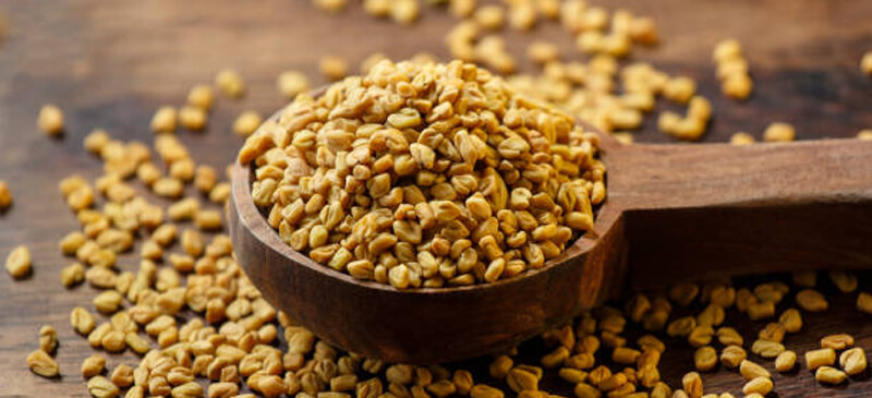 Split fenugreek 